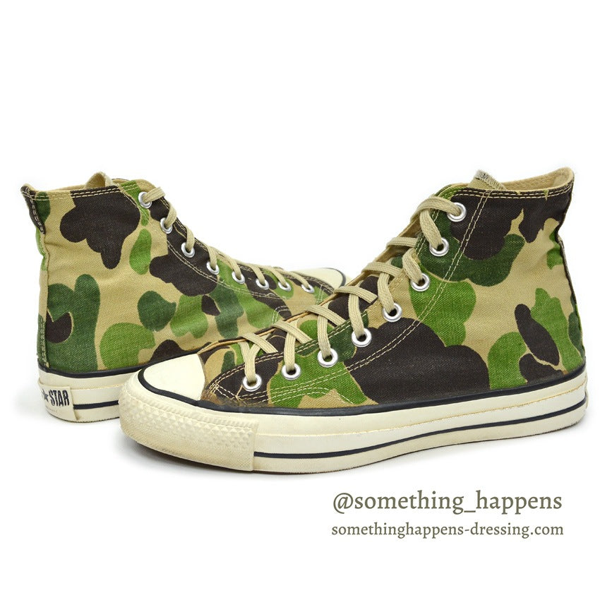 1980's CONVERSE ALLSTAR 83CAMO HI...81/2