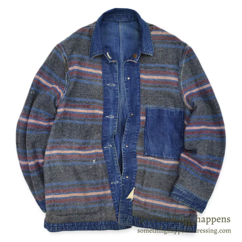 ~1960's HERCULES DENIM COVERALL BLANKET ... Fits like 42