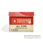 1970's DEADSTOCK CONVERSE CHUCK TAYLOR LO BLACK OX... 7