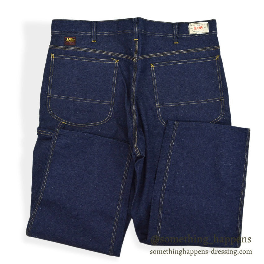 1960's DEADSTOCK Lee 191Z JELT DENIM PAINTER PANTS... W38/L29