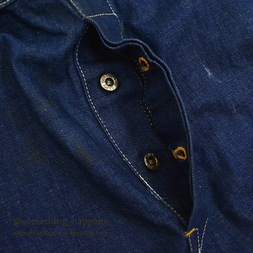 1950's CAN'T BUST'EM DENIM OVERALL...W38/L28