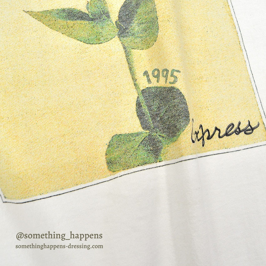 1990's EXPRESS SUN FLOWER ART T-SHIRT ...