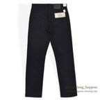 1980's DEADSTOCK Levi's 508 BLACK DENIM PANTS... W34/L34