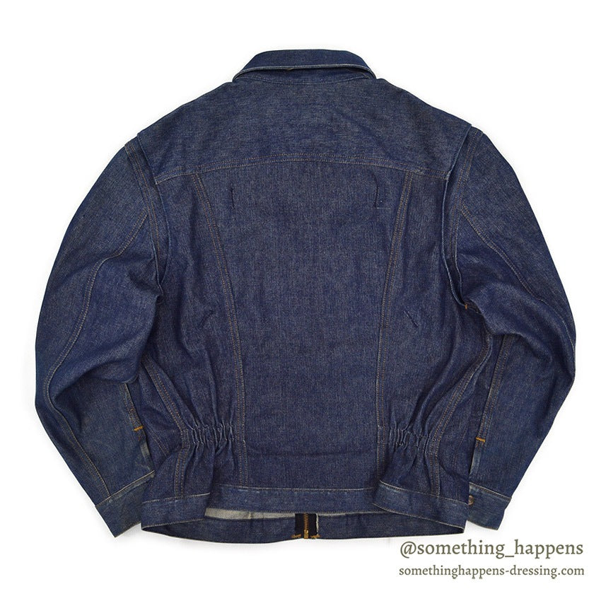 1960's WRANGLER 11MJZ DENIM JACKET NON WASH... 46