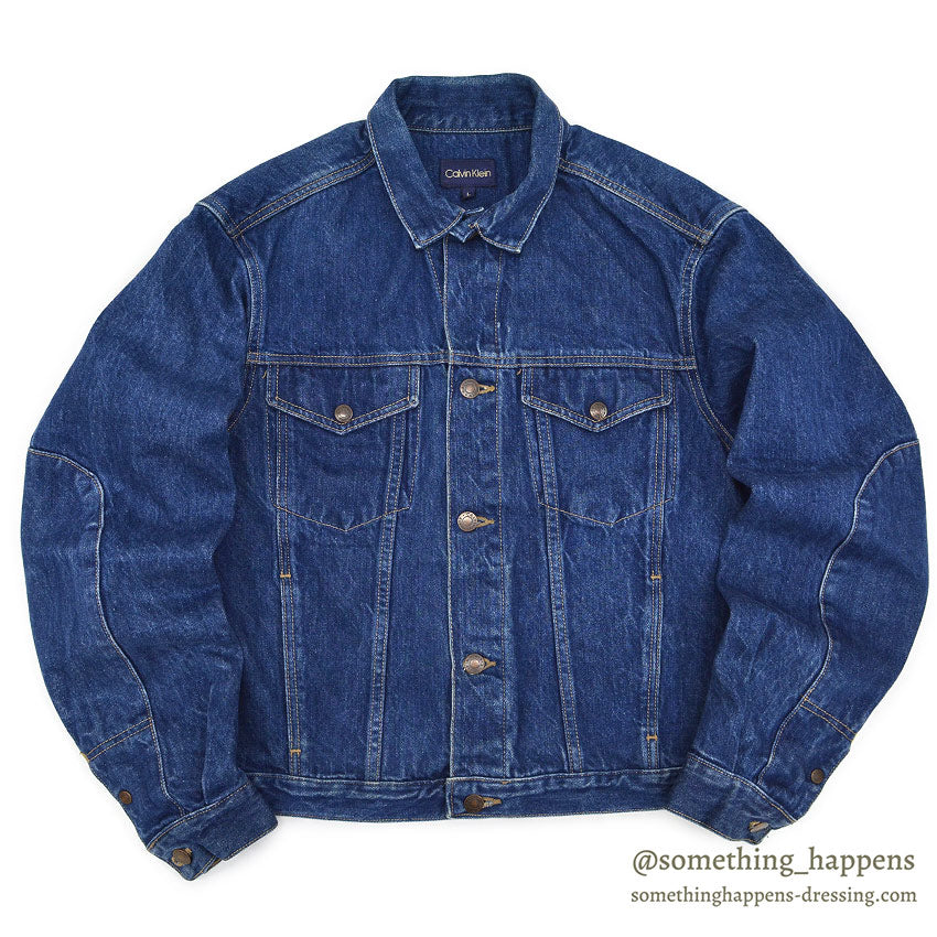1980's CALVIN KLAIN DESIGNED DENIM JACKET... L