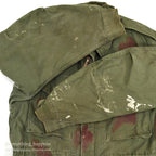 1950's USARMY M-51 HAND PAINTED CAMO FIELD JACKET... MR