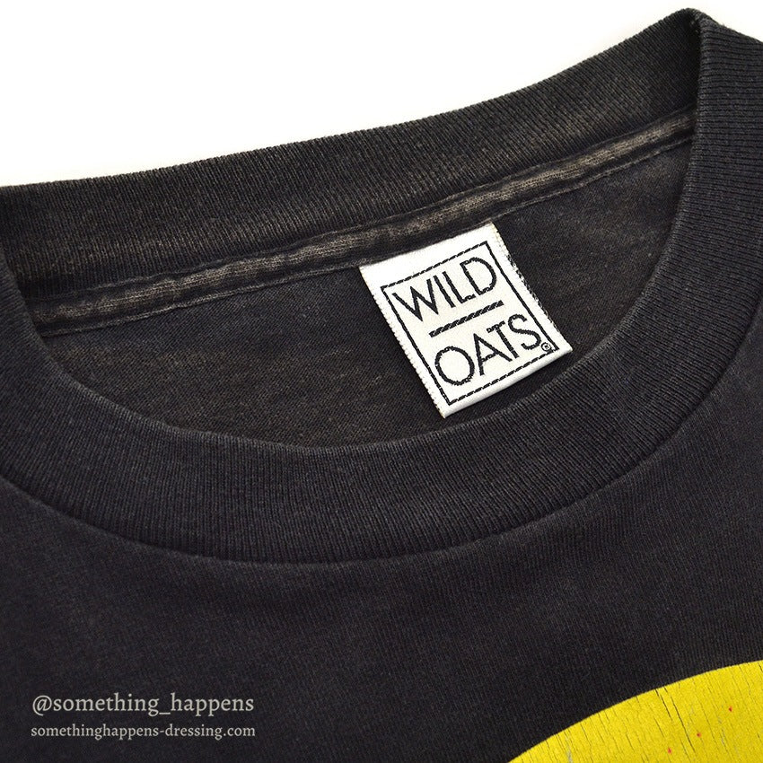 1990's WILD OATS HEAD SHOT SMILEY FACE T-SHIRT ... XL