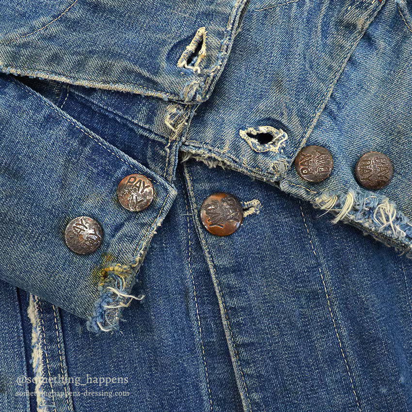 1940's SUPER PAYDAY DENIM COVERALL...