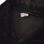 1930's UNKNOWN BLACK CORDUROY SPORT JACKET RARE...
