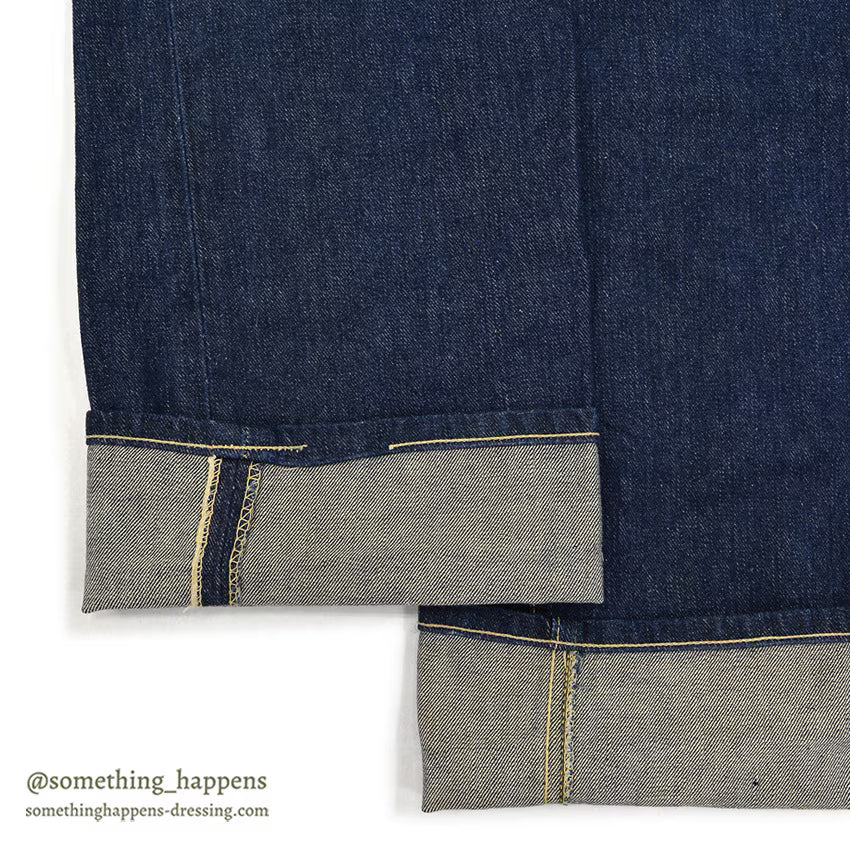 1960's Lee RIDERS 101Z DENIM PANTS DARK / CENTER BLACK TAG ... W36/L35