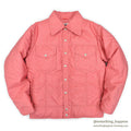 1970's~ BLACK BEAR PRIME GOOSE DOWN NYLON PUFFER JACKET / PINK ... M
