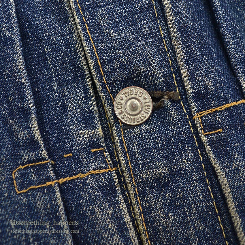 1930's~ LEVI'S 506XX TYPE1 DENIM JACKET, CHOPPED VEST / 1937 MODEL ...