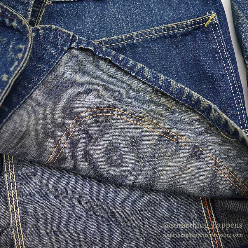 1940's~ UNKNOWN DENIM COVERALL  ...