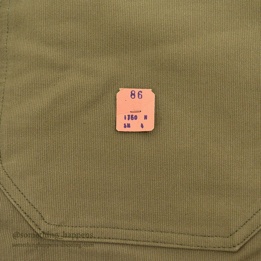 ~1950's DEADSTOCK USNAVY N-1 DECK BIB OVERALL ... SMALL