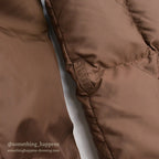 1970's GERRY DOWN SLOPE COAT / BROWN...X-LARGE