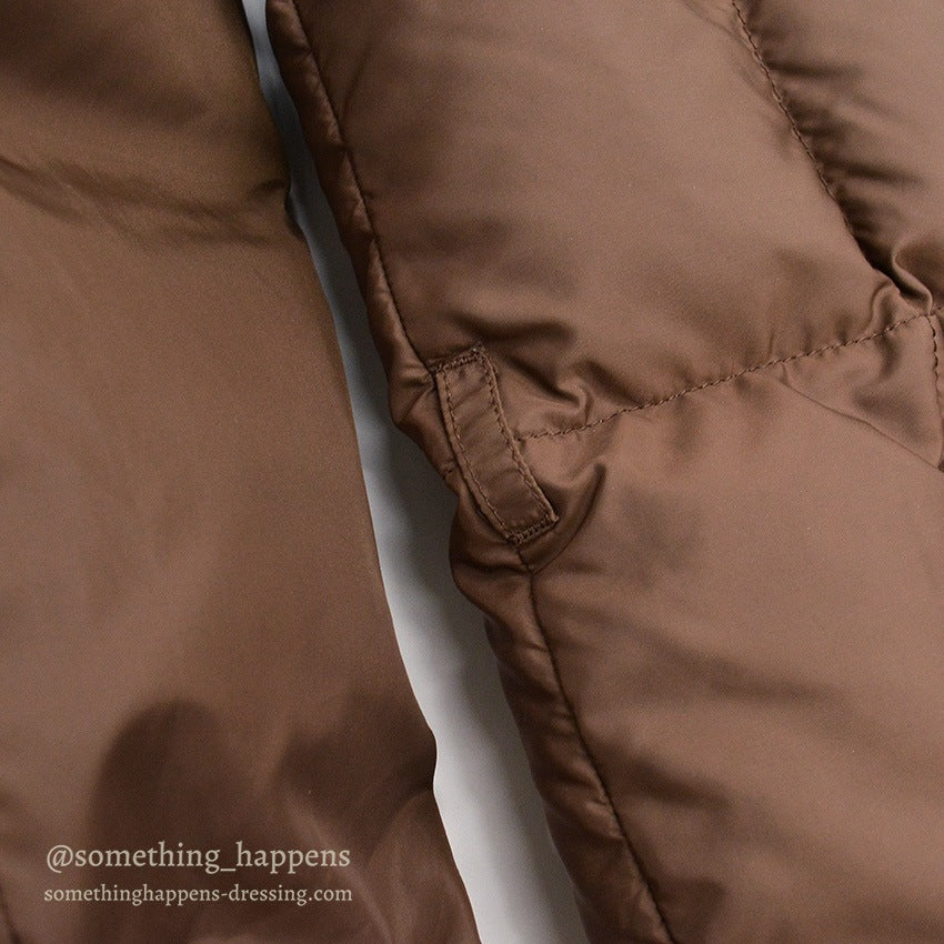 1970's GERRY DOWN SLOPE COAT / BROWN...X-LARGE