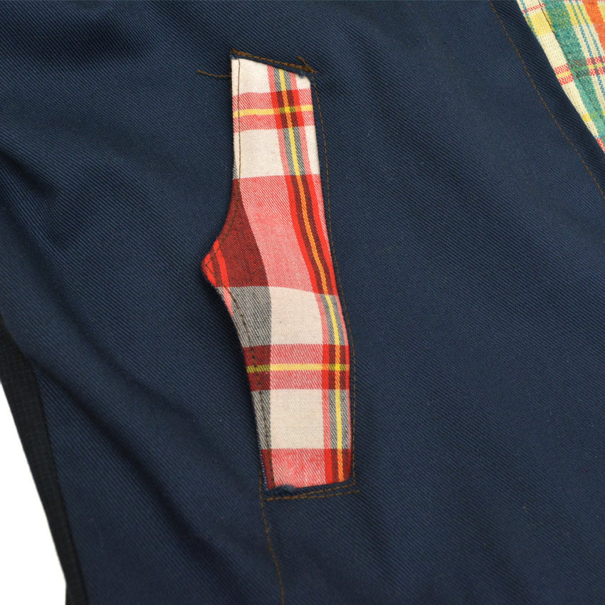 60's~ Crazy Pattern Zip up Jacket...