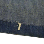 1940s US Navy Shawl Collar Denim Jacket, Dark Navy, Multiple Stencils...