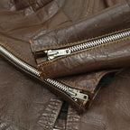 60's BROOKS 'Cafe Racer' SINGLE RIDERS BROWN... 38