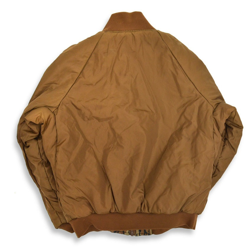 80s Columbia Bottomland Camo Nylon Reversible Jacket... M