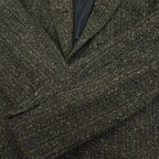 1950s University Town Salt and Pepper Wool Tailored Jacket...