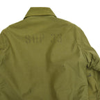 60's US Navy A-2 Deck Jacket Stencil... S
