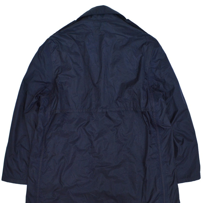 70's USAF RAINCOAT NYLON BLUE...40R