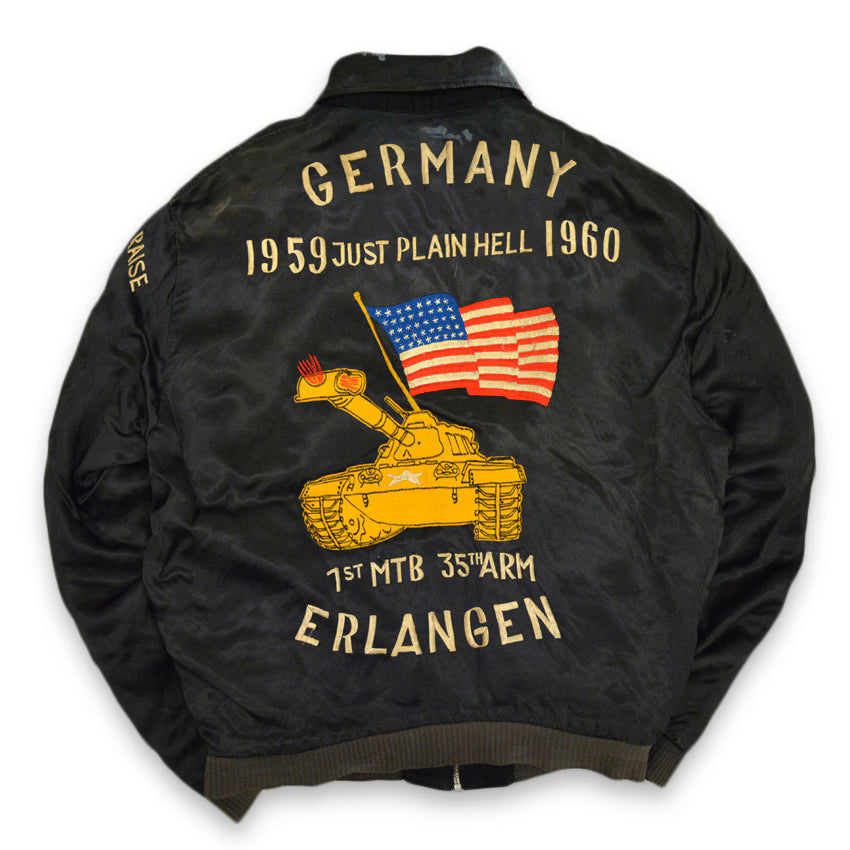 1950s Germany Tour Reversible Jacket Skull...