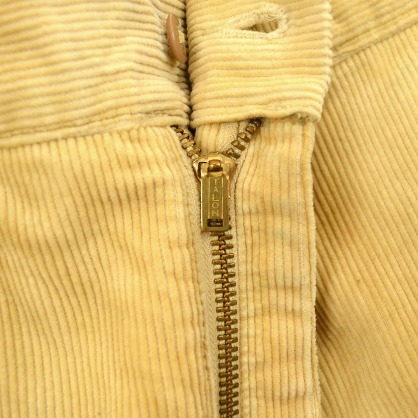 1950's PURDUE UNIVERSITY SENIOR CORDS HAND PAINT... W34 L31
