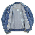 1950's LEVI'S 507XX DENIM JACKET BLEACHED...