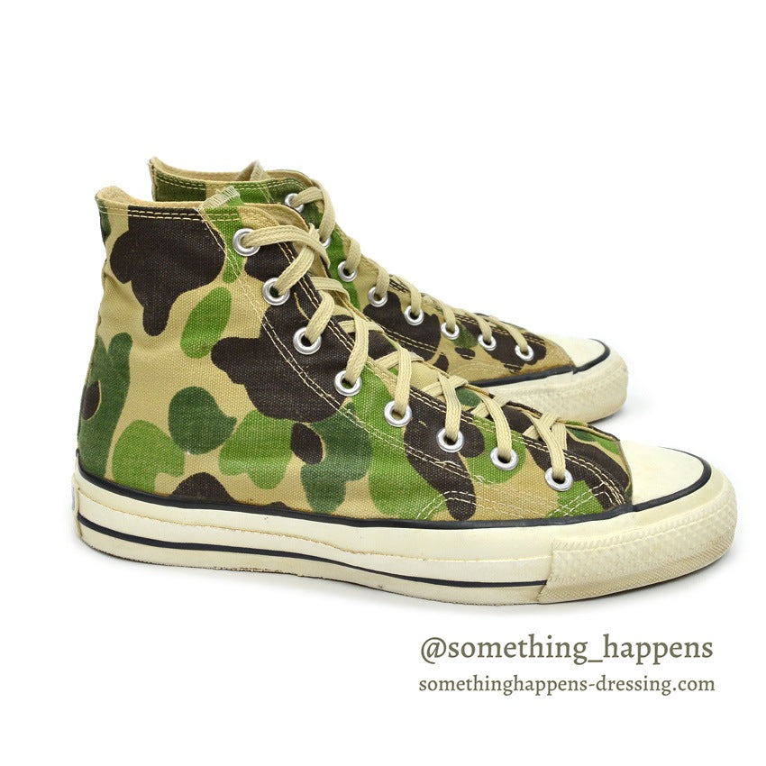 1980's CONVERSE ALLSTAR 83CAMO HI...81/2