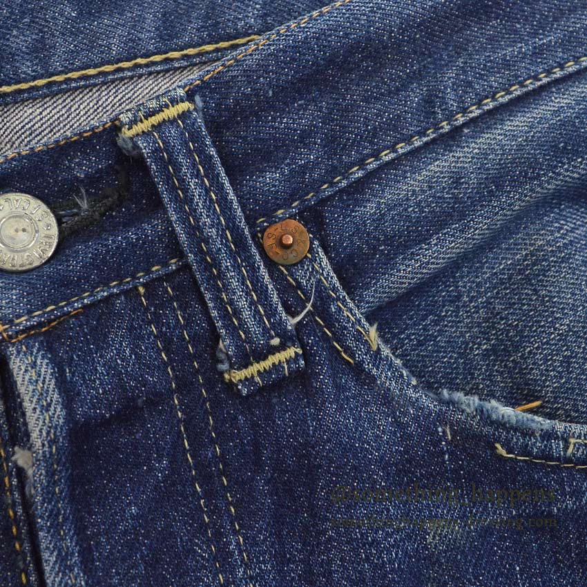 1950's LEVI'S 501XX LEATHER PATCH .. W31 L27