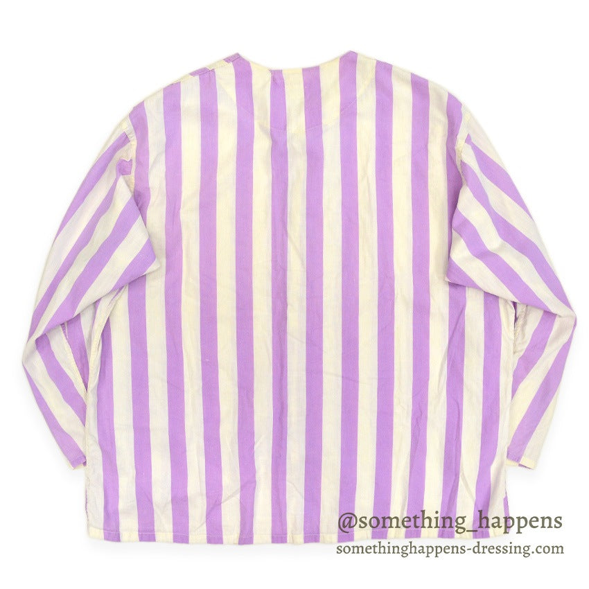 1930's〜 REID AND FORT PURPLE / WHITE PAJAMA SHIRT & PANTS ...