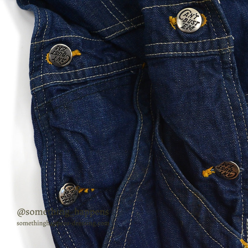 1950's CAN'T BUST'EM DENIM OVERALL...W38/L28