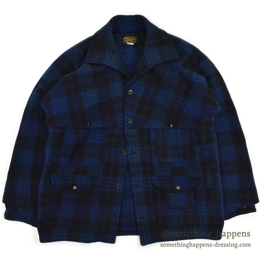 1930's~ STERLING JCPENNEY CO. DOUBLE MACKINAW CRUISER JACKET...