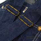 1950's Lee 91-SB DENIM OVERALL DARK ... W37/L30