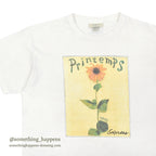 1990's EXPRESS SUN FLOWER ART T-SHIRT ...