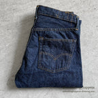 1970's Levi's 501 66 early period DENIM PANTS DARK... W32/L27