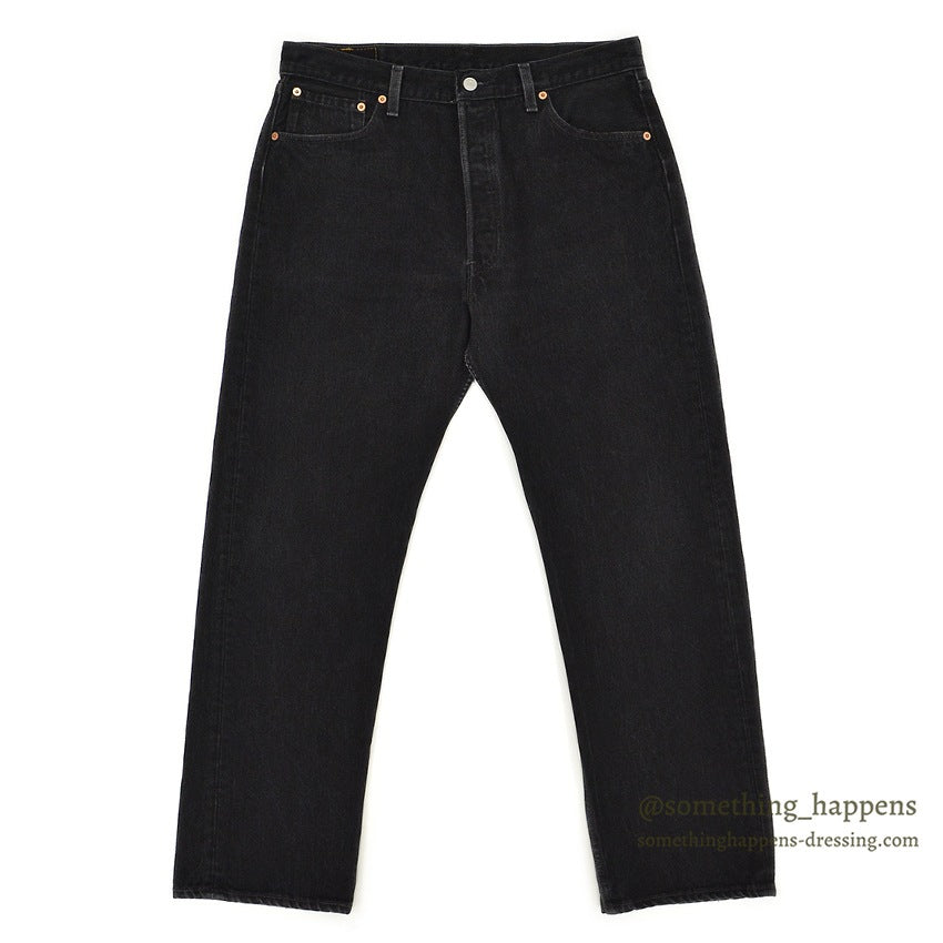 1990's Levi's 501 BLACK DENIM PANTS... W36 L30