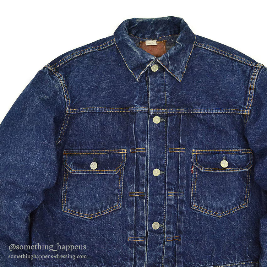 1950's LEVI'S 517XX TYPE2 BLANKET DENIM JACKET ... 42