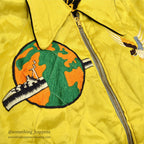 1950's JAPAN SOUVENIR JACKET スカジャン MILITARY U.S.S. ROSS 別珍 YKKジッパー ...