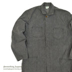 1950's VOISINEL GARMENT COMPANY BLACK COVERT COVERALL ... 40