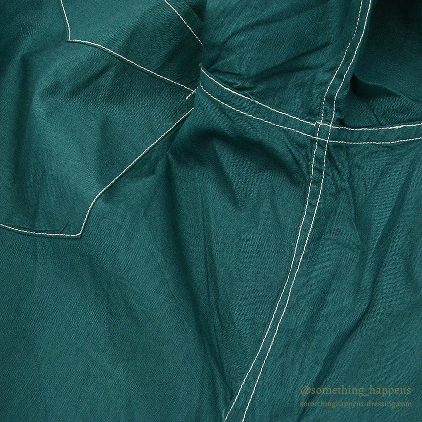 1930's~ DEADSTOCK COLOR PLAIN SHIRT...