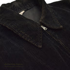 1930's UNKNOWN BLACK CORDUROY SPORT JACKET RARE...