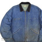 1960's OSHKOSH DENIM JACKET / COTTON FLANNEL BLANKET...