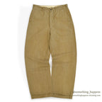 1940's Lee BROWN TWILL WORK PANTS ... W31/L32