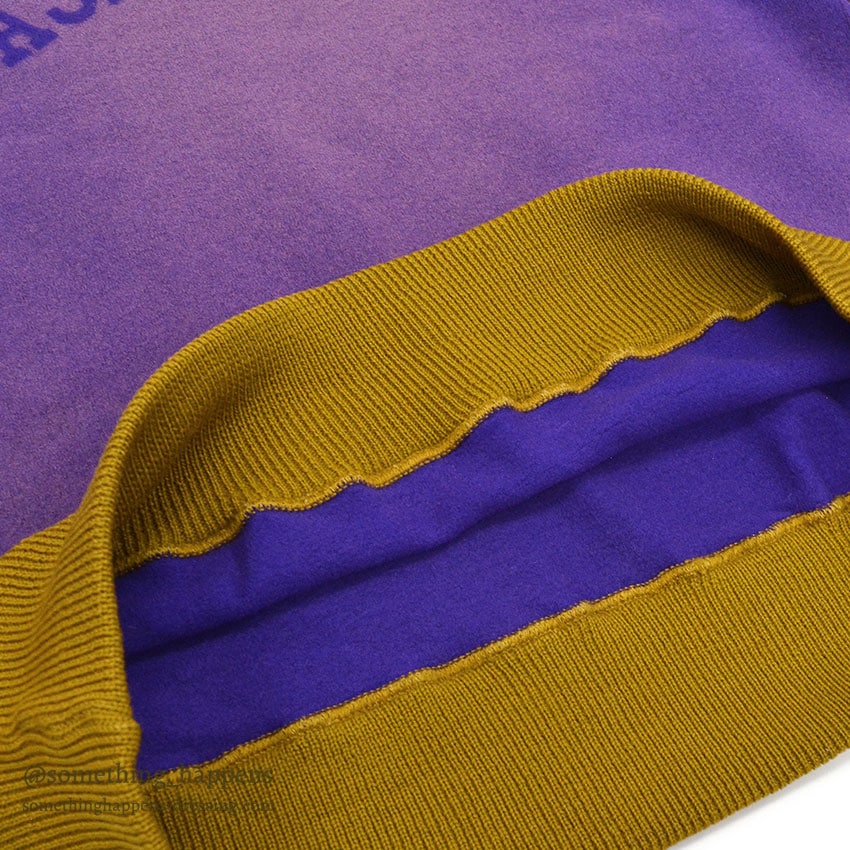 1930's BURGHARDT WOOL SWEAT SHIRT / HUGE SIZE ...