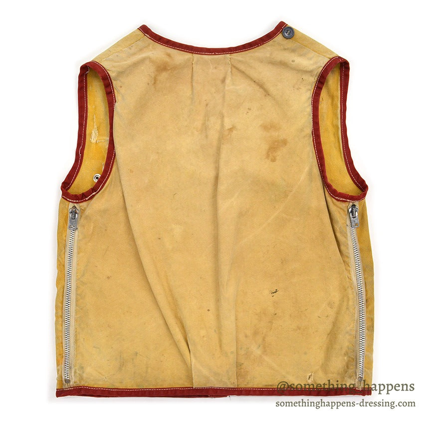 ~1960's FOREST SERVICE CANVAS VEST ...