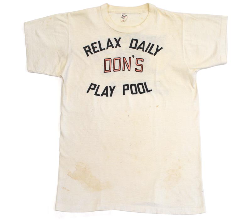 60's　CHEROKEE 'RELAX DAILY…'  GO KART 両面プリント 染み込み Tシャツ レア　SIZE M