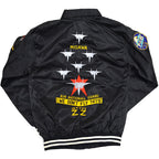80's JAPAN Souvenir Jacket 'Shogun' Embroidery... LL